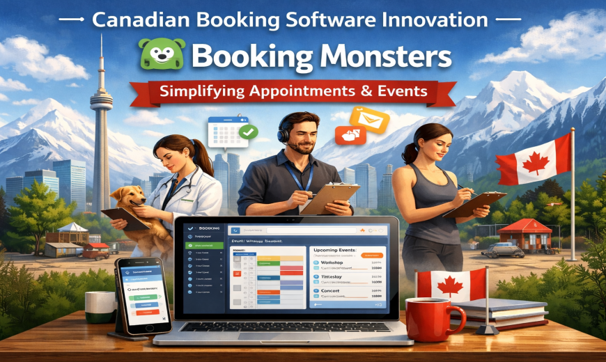 Canadian Innovation in Event Booking: How Booking Monsters Is Simplifying Appointments and Events